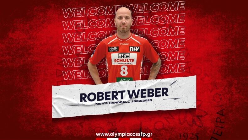 Ολυμπιακός: Ανακοίνωσε τον Ρόμπερτ Βέμπερ