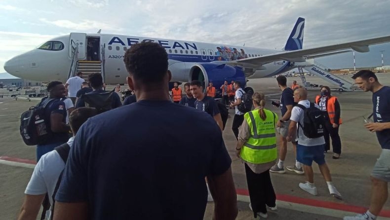 Εθνική ομάδα: «Πέταξε» με το... αεροπλάνο της για Βελιγράδι