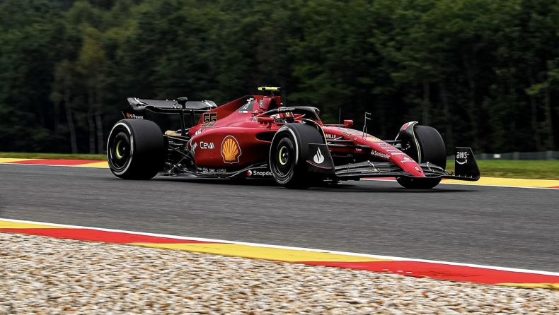 Formula 1, Βέλγιο: Στο 1-2 η Ferrari, ταχύτερος ο Σάινθ στο FP1
