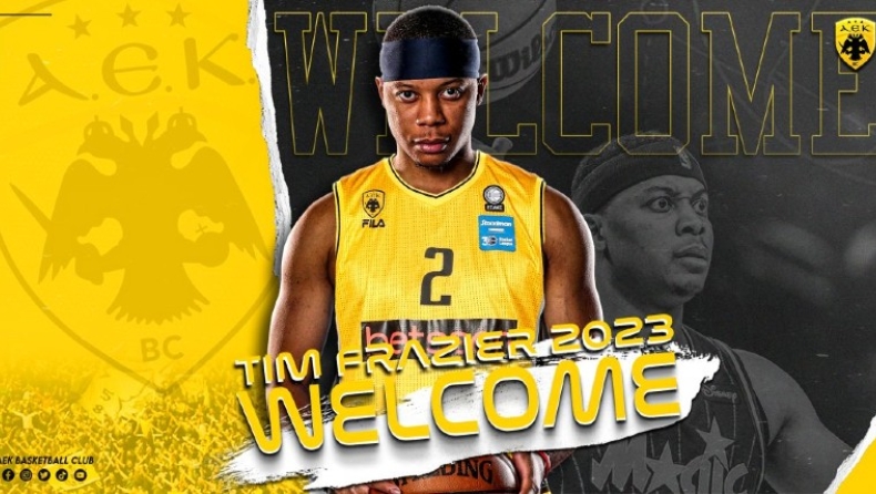 ΑΕΚ: Ανακοίνωσε τον πρώην NBAer, Τιμ Φρέιζιερ (vid)