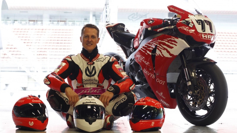 Σπάνιο βίντεο του Μίκαελ Σουμάχερ στη σέλα της Ducati X2 (vid)