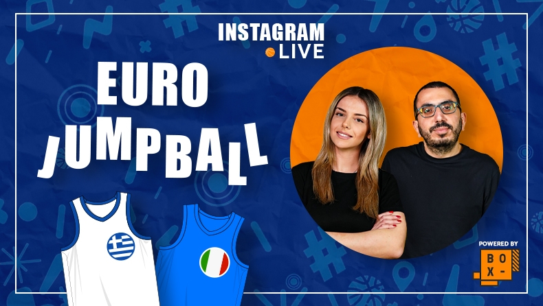 Euro-Jumpball Instagram Live: Ελλάδα - Ιταλία