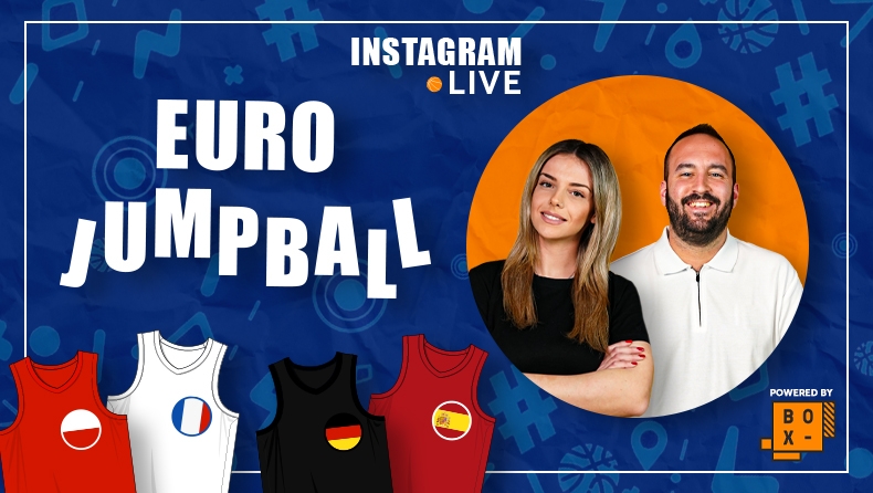 Euro-Jumpball Instagram Live για τους ημιτελικούς του Eurobasket