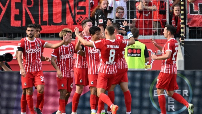 Bundesliga: Νέα «γκέλα» για τη Μπάγερν, στην κορυφή η Φράιμπουργκ, αντίπαλος του Ολυμπιακού στο Europa