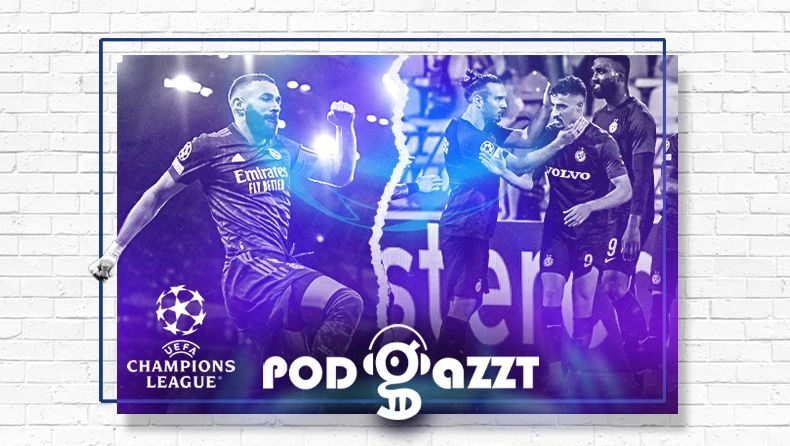 Podgazzt - Champions League: Οι κορυφαίοι είναι ξανά εδώ!