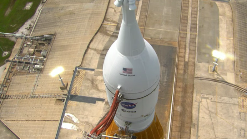 Νέα αναβολή της εκτόξευσης του πυραύλου «Άρτεμις 1» από τη NASA λόγω διαρροής (vid)