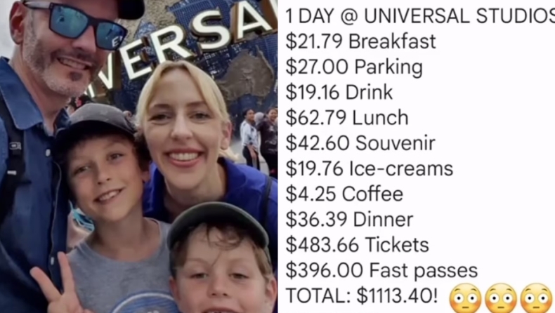 Τρελάθηκε μια μάνα Βρετανίδα που της έφυγαν 1.100 ευρώ σε μια μέρα στα Universal Studios: «14 μέρες στη Disney πλήρωσα τα ίδια» της απάντησαν (vid)