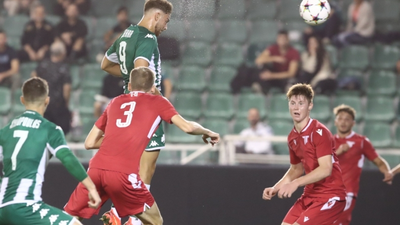 Με ωραία κεφαλιά ο Μπιλάλ κάνει το 1-0 για τον Παναθηναϊκό επί της Τρέντσιν (vid)