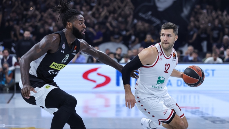 Βαθμολογία EuroLeague: Μόνη πρώτη η Φενέρ, στο 0-3 η Παρτίζαν του Ομπράντοβιτς