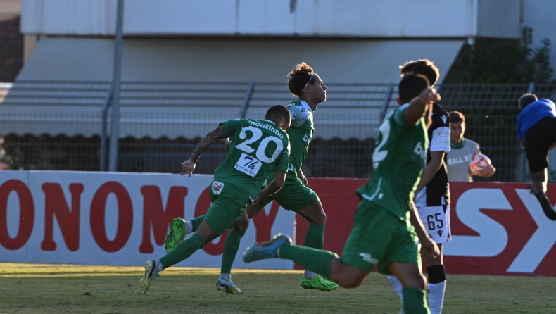 Λεβαδειακός - ΠΑΟΚ 1-1: Ισοφάριση - σοκ με τον Μπελμόντ στο 90' +3'!