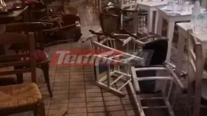 Απίστευτο περιστατικό στην Πάτρα: Νεαροί πέταξαν δακρυγόνο μέσα σε ταβέρνα (vid)