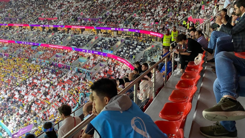 Μουντιάλ 2022: Εφυγε κόσμος στο ημίχρονο του Κατάρ - Εκουαδόρ!