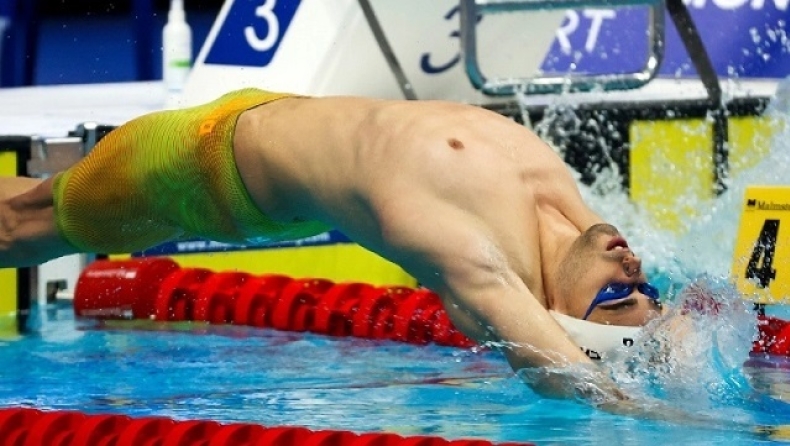 Κολύμβηση: Εκτος ο Χρήστου στον τελικό των 50 μέτρων ύπτιο