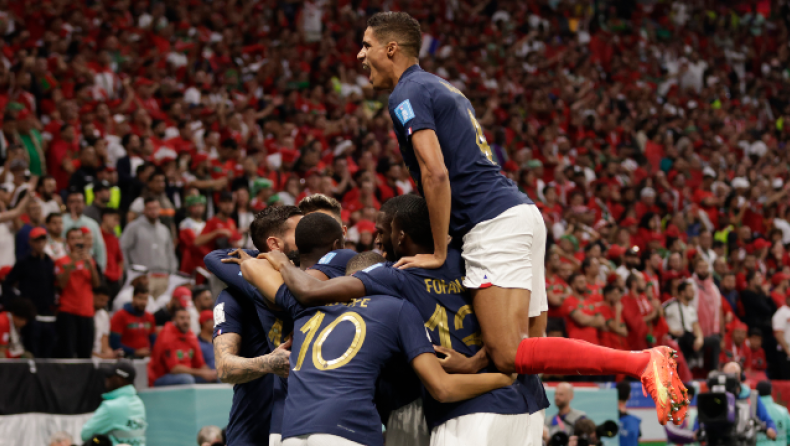 Μουντιάλ 2022, Γαλλία – Μαρόκο 2-0: «Επαγγελματική» πρόκριση και πάει για το τρίτο στέμμα! (vids)