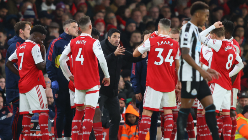 Άρσεναλ - Νιουκάστλ 0-0: Οι Καρακάξες έβγαλαν από τις ράγες το τρένο του Αρτέτα 