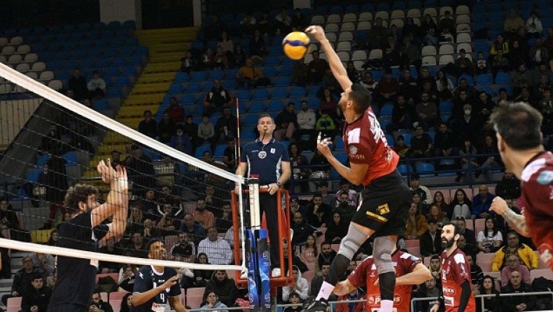 Volley League: Νίκη… παραμονής για τον Αθλο, 3-0 τον Αριστοτέλη Σκύδρας