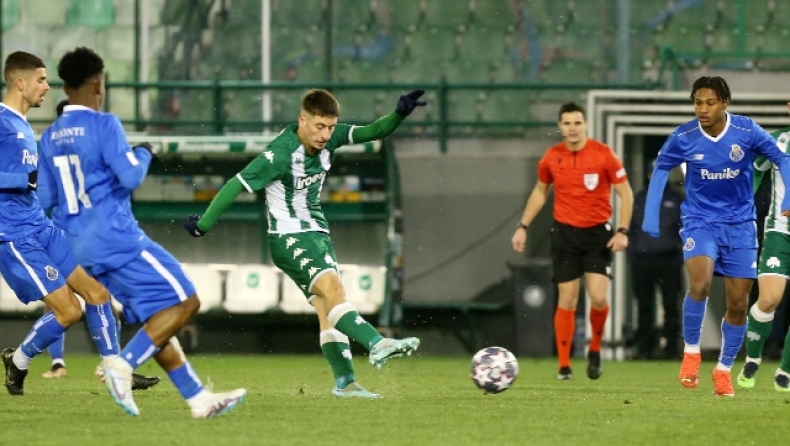  Τα highlights από το Παναθηναϊκός-Πόρτο 0-1 για το Youth League (vid) 