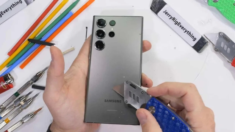 Πόσο ανθεκτικό είναι το Samsung Galaxy S23 Ultra; (vid)