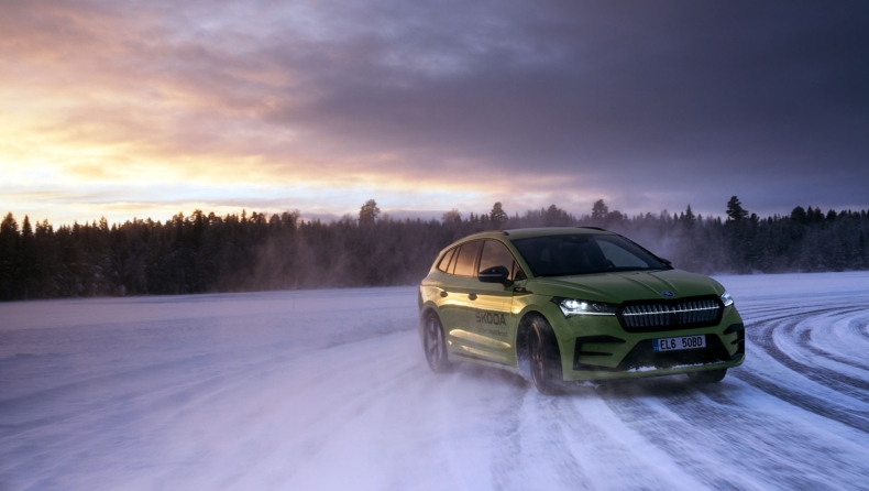 Skoda: Το Enyaq RS iV έκανε παγκόσμιο ρεκόρ συνεχόμενου drift (vid)