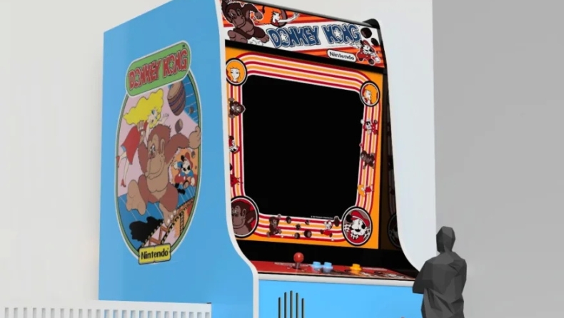 Μουσείο κατασκεύασε μια τεράστια arcade καμπίνα του Donkey Kong ύψους 6 μέτρων!