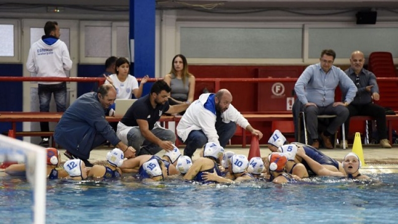 Ο Εθνικός νίκησε τον Πανιώνιο στον Πειραιά για την Α1 πόλο γυναικών