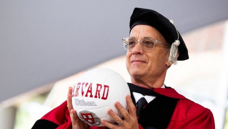 O Tom Hanks τιμήθηκε με πτυχίο του Harvard