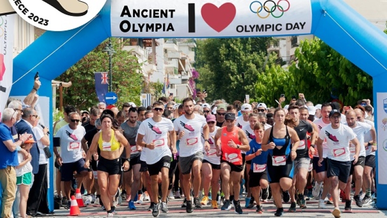 To 2o «Olympic Day Run» στην Αρχαία Ολυμπία