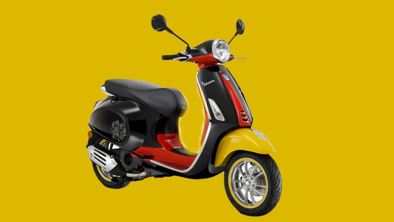 Φανταστική συνεργασία μεταξύ Disney και Vespa