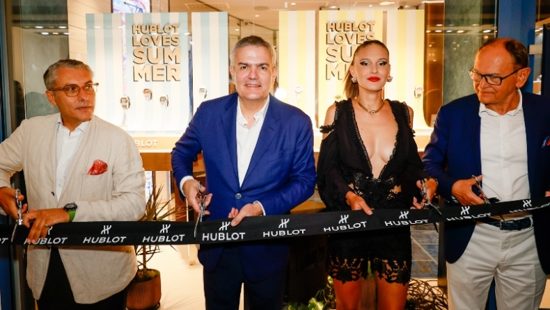 Τα εγκαίνια της Hublot Santorini Boutique