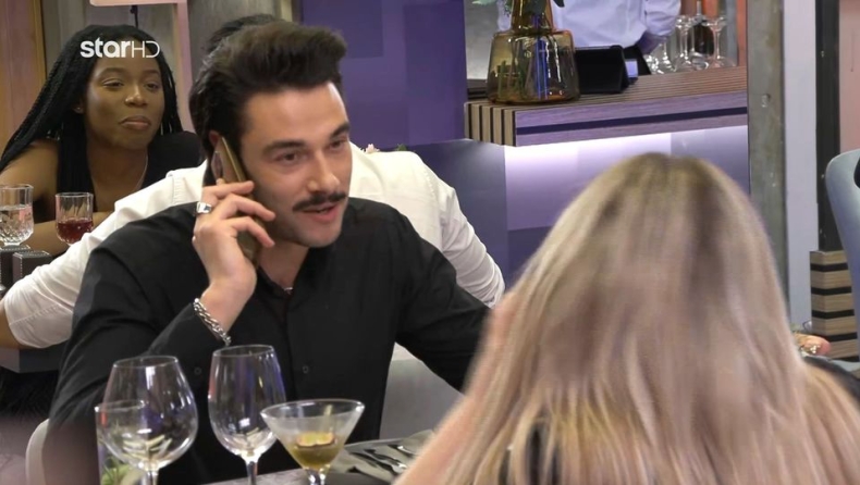 Παίκτης στο First Dates πήρε τηλέφωνο τη μαμά του να την ρωτήσει αν έχει αλλεργία: «Δεν υπάρχει αυτό, 35 χρονών μαντράχαλος» (vid)