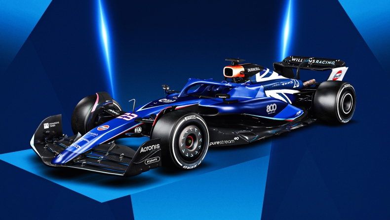 F1 - Το επετειακό livery της Williams για τα 800 Grand Prix