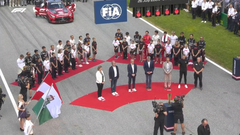 F1 - Aυστρία: Ενός λεπτού σιγή στην μνήμη του Ντιλάνο Βαντ Χοφ (vid)