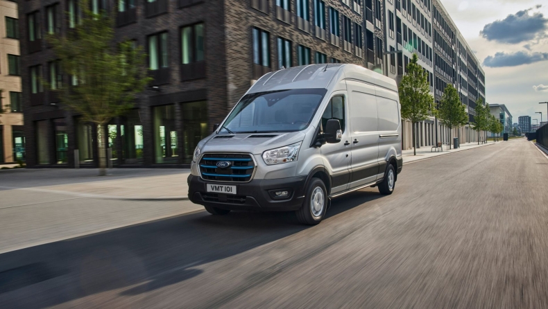 Νέο Ford E-Transit Van: Τώρα ετοιμοπαράδοτο στην Ελλάδα