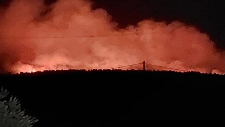 Εκτός ελέγχου η φωτιά στη Ρόδο