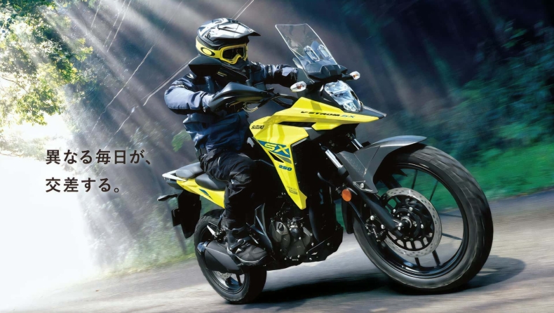 Suzuki V-Strom 250SX: Σειρά του βενιαμίν (vid)