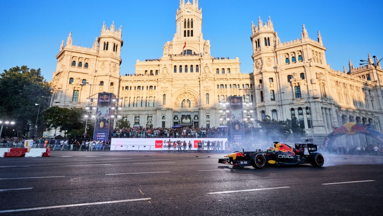 F1 - Πριν τη Θεσσαλονίκη, η RB7 έκαψε λάστιχο στη Μαδρίτη (vid)