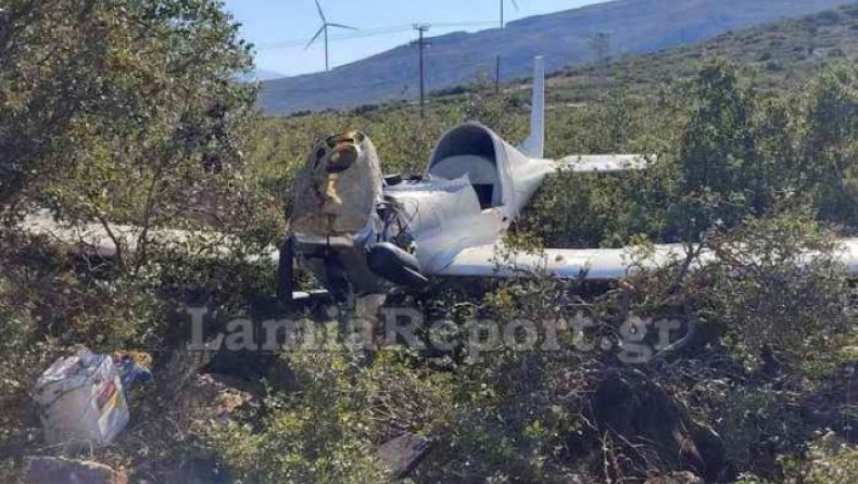 Συνετρίβη μονοκινητήριο αεροσκάφος στην Αερολέσχη Θήβας: Νεκρός ο πιλότος