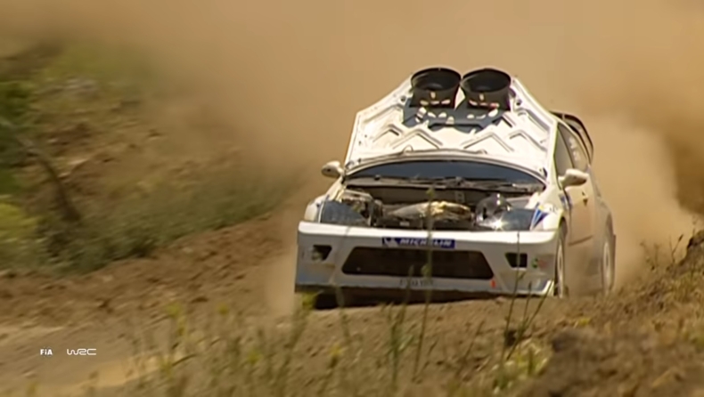 Rally Acropolis: O Μάρτιν κέρδισε το 2003 στην Ελλάδα με ανοικτό καπό! (vid)