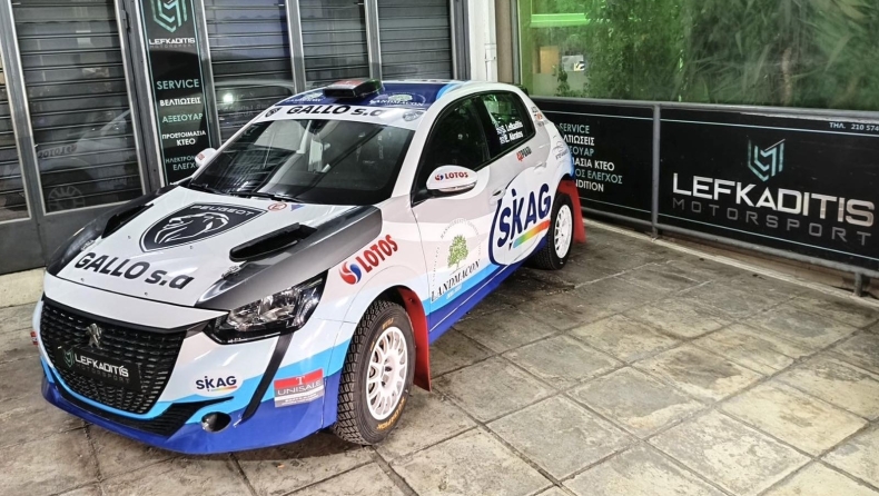 Η Peugeot GALLO στο ΕΚΟ Ράλλυ Ακρόπολις με το 208 Rally4 