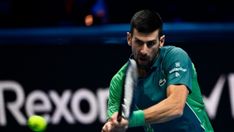 Ο Νόβακ Τζόκοβιτς στα ATP Finals στο Τορίνο