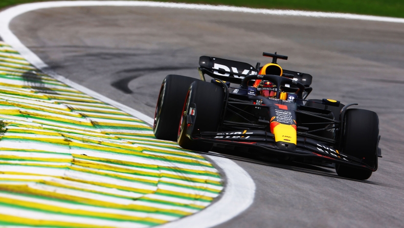 F1, Βραζιλία: Ο Φερστάπεν πρόλαβε τη βροχή και πήρε την pole