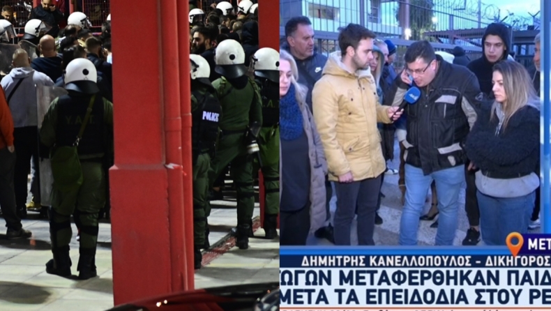 Συνολικά 424 προσαγωγές στο Ρέντη: «Δεν αφήνουν δικηγόρους να τους μιλήσουν» (vid)