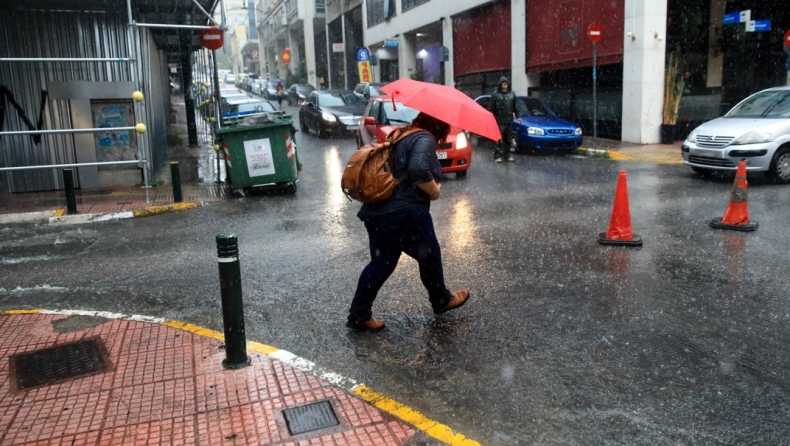 Νέα κακοκαιρία προ των πυλών με καταιγίδες, χαλάζι και ισχυρούς ανέμους: Σε ποιες περιοχές θα «χτυπήσει» (vid)