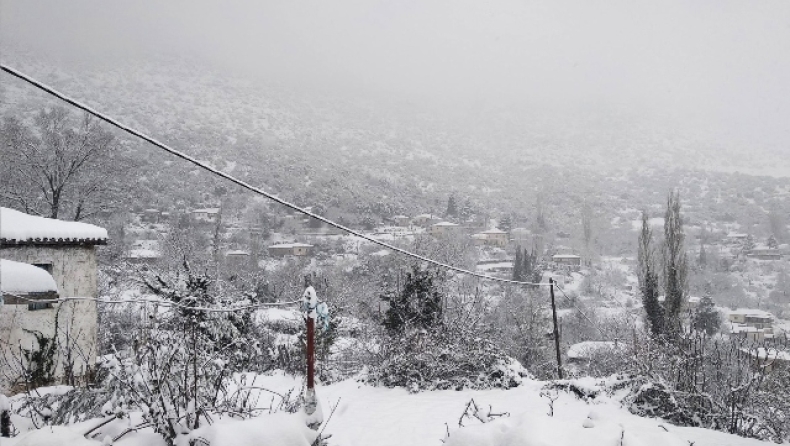 «Πάγος» η βόρεια Ελλάδα: Έως τους -8 βαθμούς η θερμοκρασία (vid)