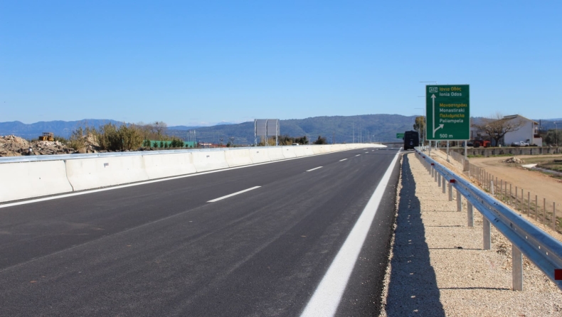 Άκτιο – Αμβρακία: Έτοιμος ο οδικός άξονας που μειώνει κατά 45' την πρόσβαση στη Λευκάδα