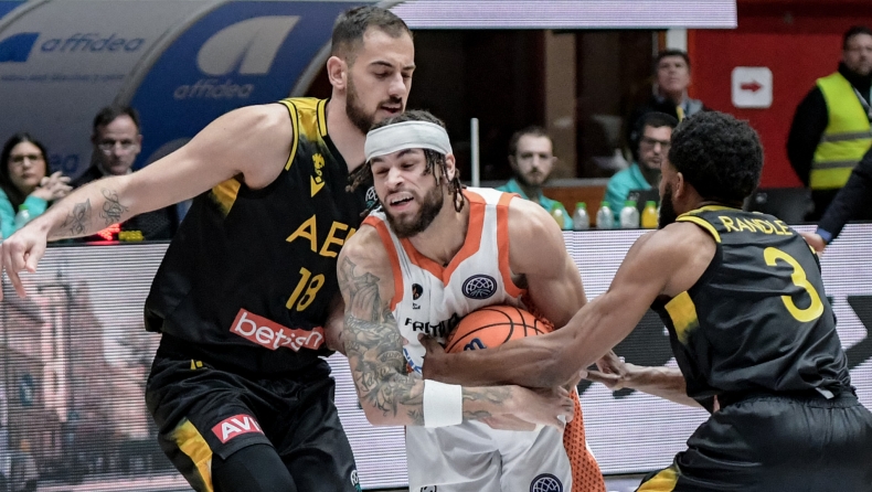 Προμηθέας - ΑΕΚ 80-79: «Καταιγίδα» Χέιλ και τριπόντων λύγισαν τη «Βασίλισσα» (vid)