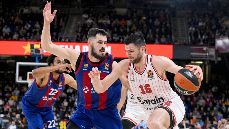 H βαθμολογία της Euroleague: Έχασε την επαφή με την τετράδα ο Ολυμπιακός