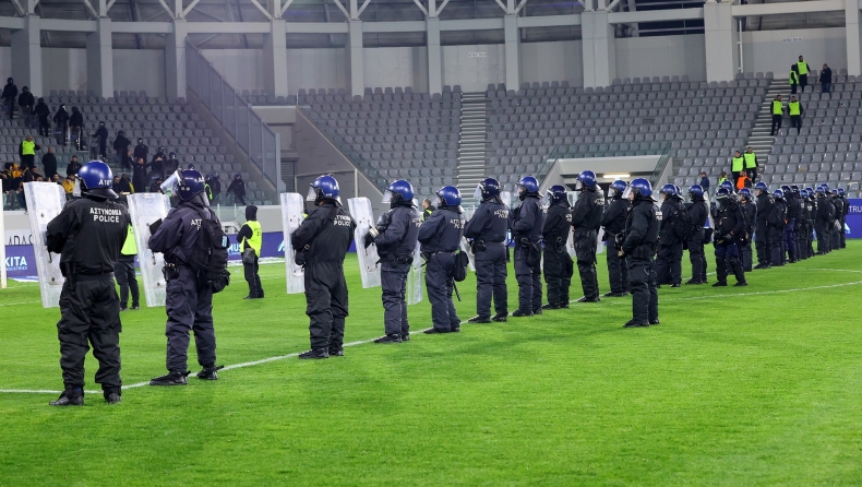 Αστυνομία Κύπρου: «Δεν υπήρχε επαρκής αστυνόμευση, με αποτέλεσμα να αναβληθεί ο αγώνας»