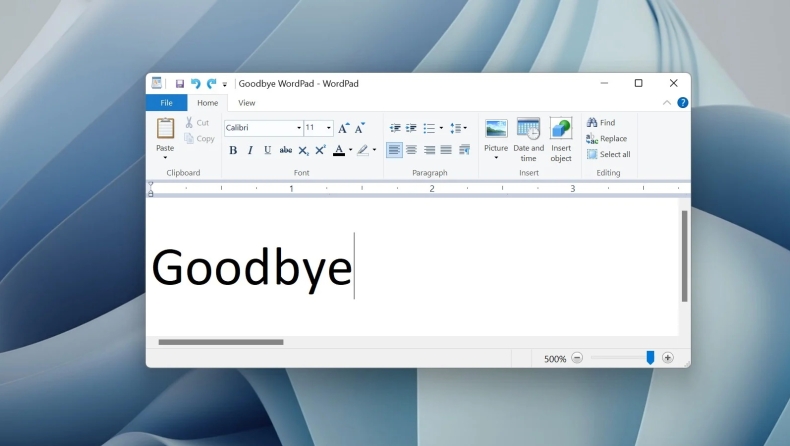 Windows: Τέλος εποχής για το WordPad