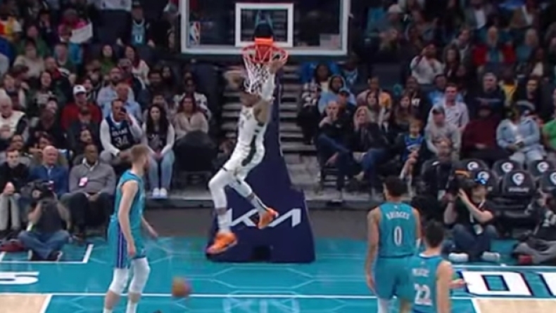 NBA: Με dunker Γιάννη το TOP 10 (vid)